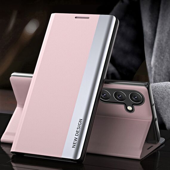 Sleep Case Pro Samsung Galaxy S25+ Case with Flip and Stand - Pink - Samsung Cases - Cases - Techbox