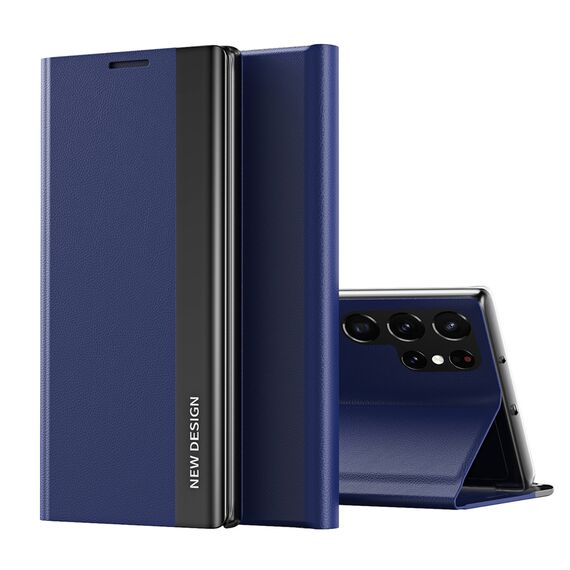 Sleep Case Pro Samsung Galaxy S25 Ultra Case with Flip and Stand - Blue - Samsung Cases - Cases - Techbox