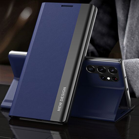 Sleep Case Pro Samsung Galaxy S25 Ultra Case with Flip and Stand - Blue - Samsung Cases - Cases - Techbox