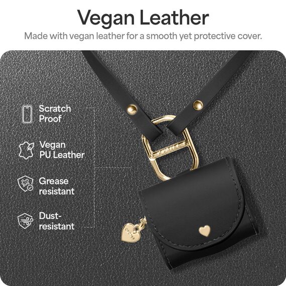 Spigen Cyrill Mini Bag for AirPods 4 - Black - Smartphone Accessories - Cables & Accessories - Techbox
