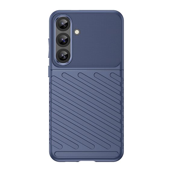 Thunder Case for Samsung Galaxy S25+ Silicone Armored Cover - Blue | Techbox
