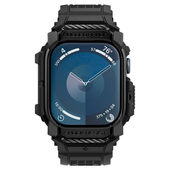 Spigen Rugged Armor Case for Apple Watch 10 46mm - Black | Techbox