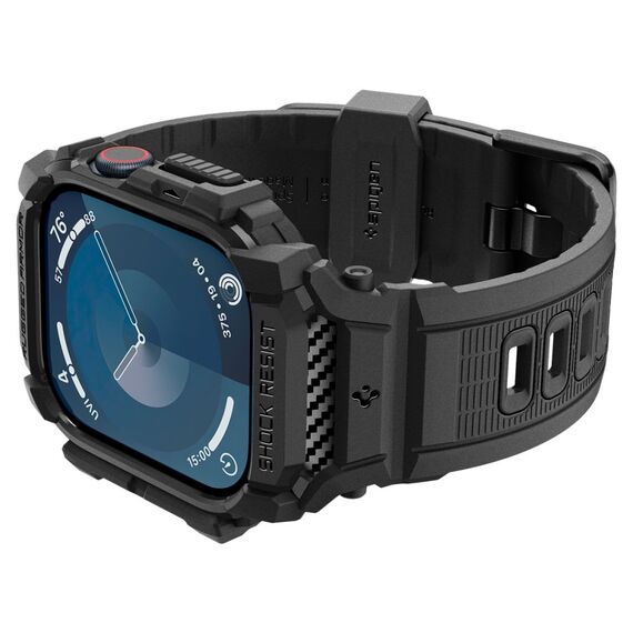 Spigen Rugged Armor Case for Apple Watch 10 46mm - Black | Techbox