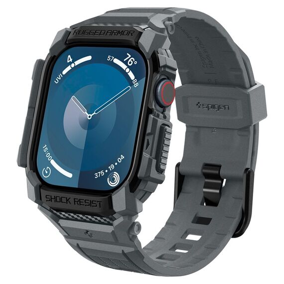 Spigen Rugged Armor Case for Apple Watch 10 46mm - Gray | Techbox