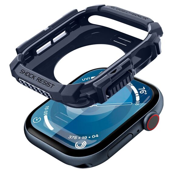 Spigen Rugged Armor Case for Apple Watch 10 46mm - Navy Blue | Techbox