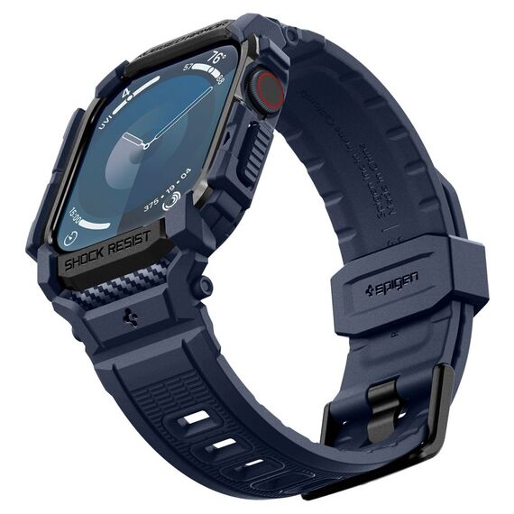 Spigen Rugged Armor "Pro" Apple Watch Strap 46mm - Blue | Techbox