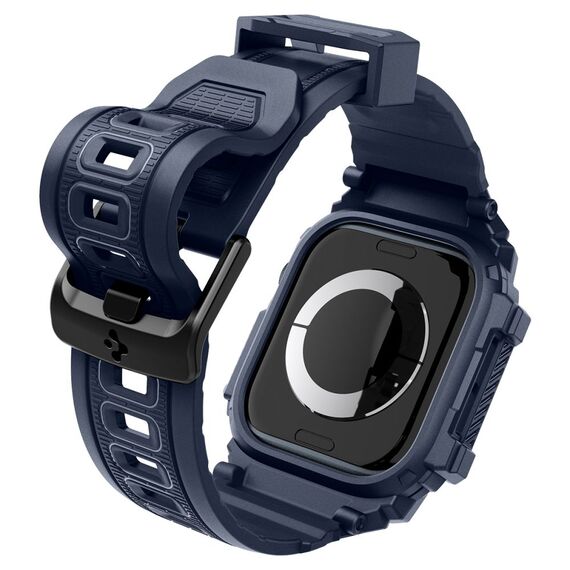 Spigen Rugged Armor "Pro" Apple Watch Strap 46mm - Blue | Techbox