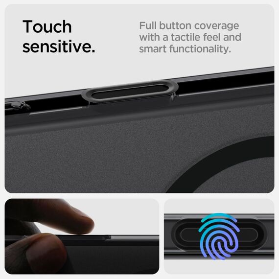 Spigen Ultra Hybrid "T" MagSafe Case for iPhone 16 Pro Max - Black | Techbox