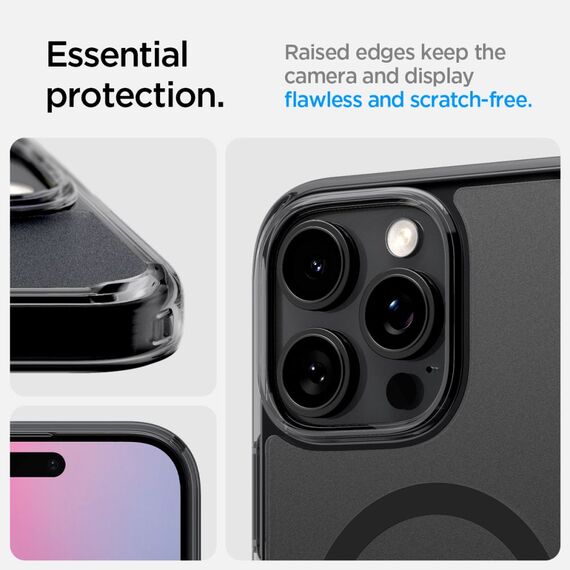 Spigen Ultra Hybrid "T" MagSafe Case for iPhone 16 Pro Max - Black | Techbox