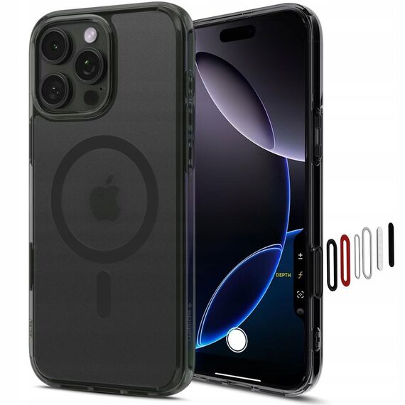 Spigen Ultra Hybrid "T" MagSafe Case for iPhone 16 Pro Max - Black | Techbox