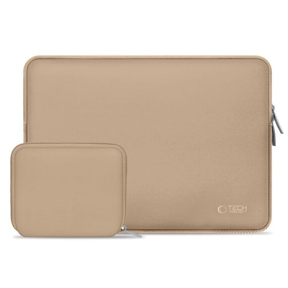 Tech-Protect Neoslim 13-14" Laptop Bag - Beige - Bags & Backpacks - Laptop Accessories - Techbox