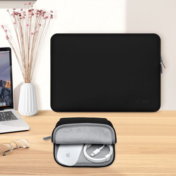 Tech-Protect Neoslim 15-16" Laptop Bag - Black - Bags & Backpacks - Laptop Accessories - Techbox