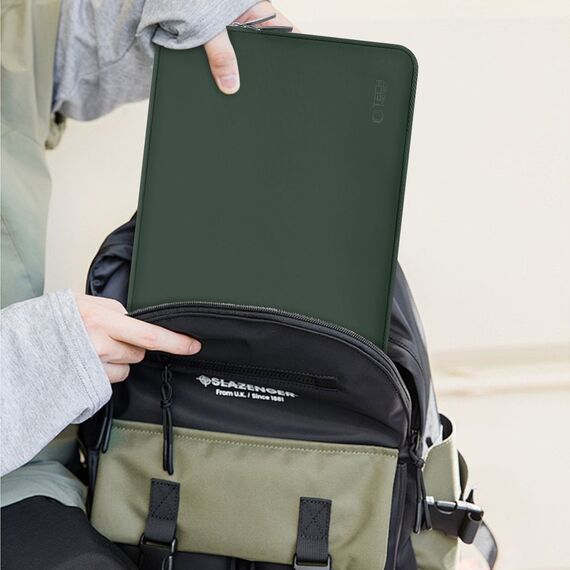 Tech-Protect Neoslim 15-16" Laptop Bag - Green - Bags & Backpacks - Laptop Accessories - Techbox