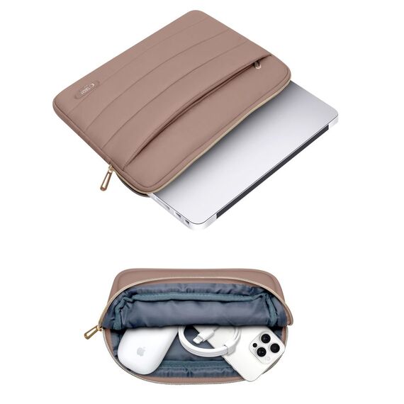 Tech-Protect Puffy 13-14" Laptop Bag - Brown | Techbox