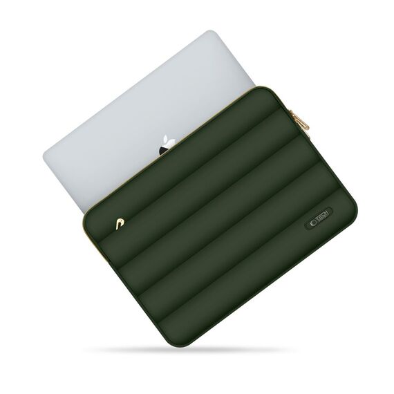 Laptop bag 15-16 Tech-Protect Puffy - olive - Bags & Backpacks - Laptop Accessories - Techbox