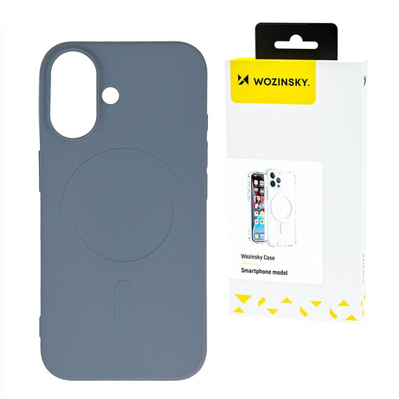 Liquid Silicone Case MagSafe for Samsung Galaxy S25+ - Gray - Samsung Cases - Cases - Techbox