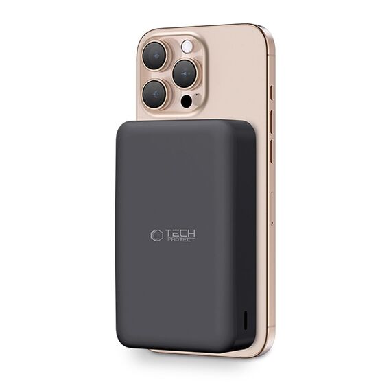 Powerbank Tech-Protect PB12 LifeMag MagSafe 20000MAH - black - Powerbanks - Smartphone Chargers - Techbox