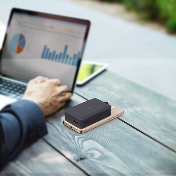 Powerbank Tech-Protect PB12 LifeMag MagSafe 20000MAH - black - Powerbanks - Smartphone Chargers - Techbox