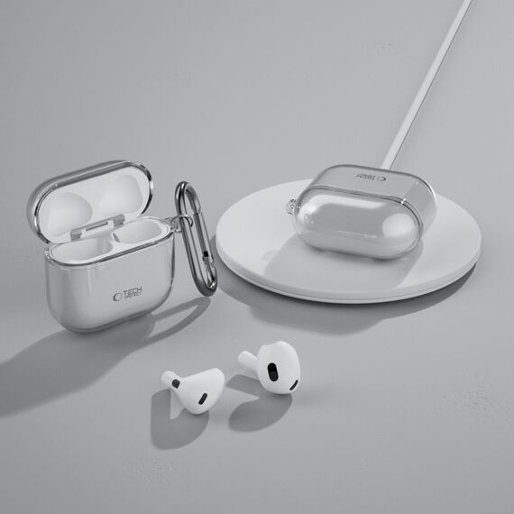 Tech-Protect FlexAir Case for AirPods 4 - Gray - Smartphone Accessories - Cables & Accessories - Techbox
