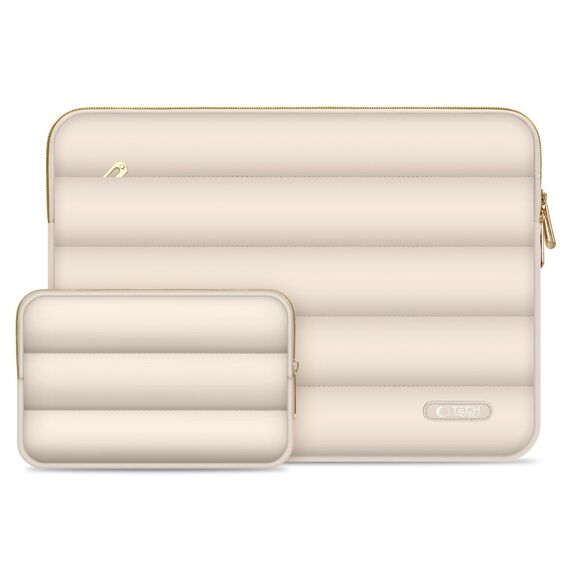 Tech-Protect Puffy 13-14 Laptop Bag - Beige | Techbox