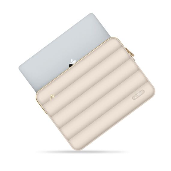 Tech-Protect Puffy 13-14 Laptop Bag - Beige | Techbox