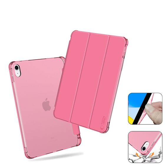 Tech-Protect SC Pen Hybrid Case for iPad 10 / 2022 - Pink - Transparent | Techbox