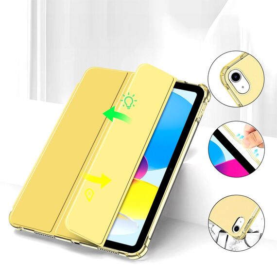 Tech-Protect SC Pen Hybrid Case for iPad 10 / 2022 - Yellow - Transparent | Techbox