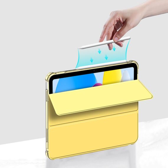 Tech-Protect SC Pen Hybrid Case for iPad 10 / 2022 - Yellow - Transparent | Techbox