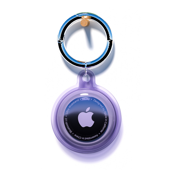 Apple AirTag Case Waterproof - Purple - Uncategorized Cases (2) - Cases - Techbox