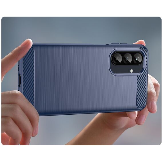 Carbon Case Samsung Galaxy A26 Blue - Uncategorized Cases (2) - Cases - Techbox