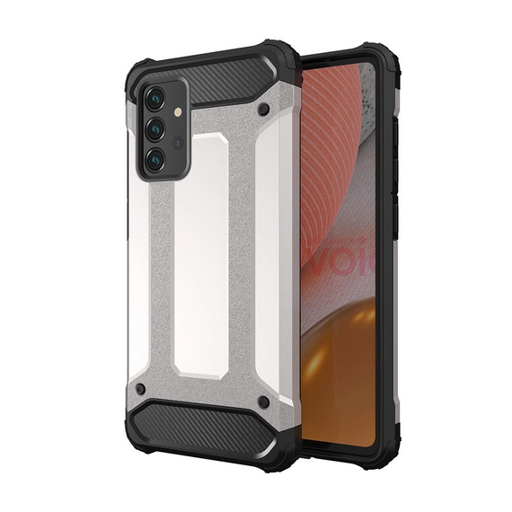 Hybrid Armor Case for Samsung Galaxy A26 - Silver | Techbox