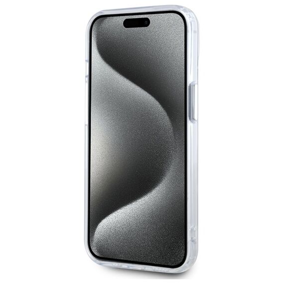 Karl Lagerfeld IML Metal Choupette Head MagSafe iPhone 15 Case - White - Uncategorized Cases (2) - Cases - Techbox