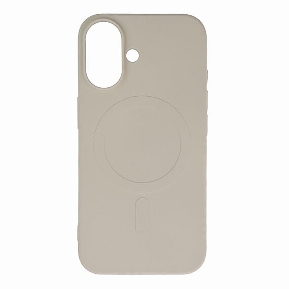 Liquid Silicone Case MagSafe for Samsung Galaxy S25 - Beige - Samsung Cases - Cases - Techbox