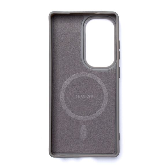 Wozinsky Carbon Fiber Case with MagSafe for Samsung Galaxy S25 - Gray - Samsung Cases - Cases - Techbox