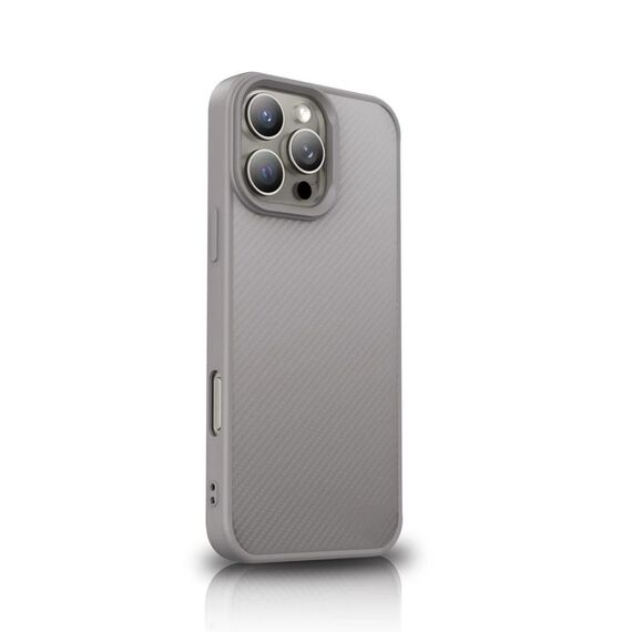 Wozinsky Carbon Fiber Case with MagSafe for Samsung Galaxy S25 - Gray - Samsung Cases - Cases - Techbox