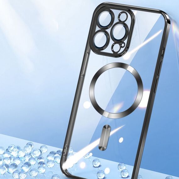 Wozinsky Electroplated Magsafe case for Samsung Galaxy S24 FE - silver - Samsung Cases - Cases - Techbox