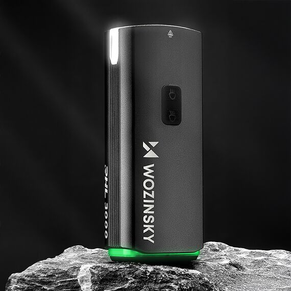 Wozinsky Front Bike Light + USB-C Cable (3000 lm) - Black - Smartphone Holders - Smartphones - Techbox