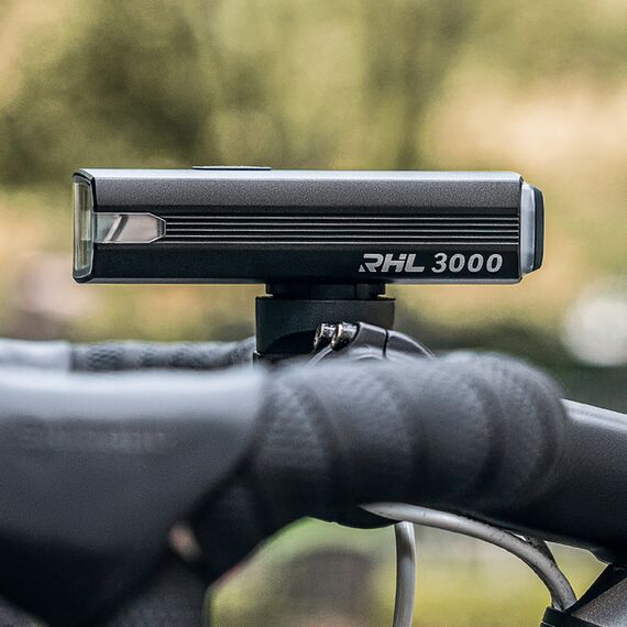 Wozinsky Front Bike Light + USB-C Cable (3000 lm) - Black - Smartphone Holders - Smartphones - Techbox