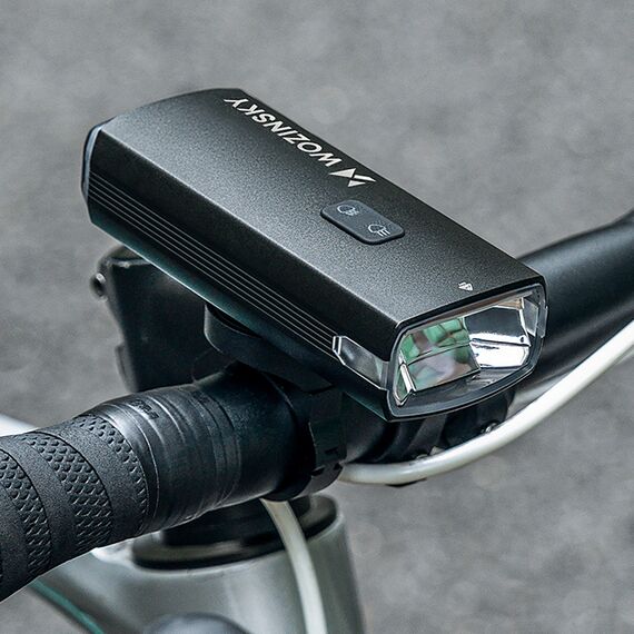 Wozinsky Front Bike Light + USB-C Cable (3000 lm) - Black - Smartphone Holders - Smartphones - Techbox