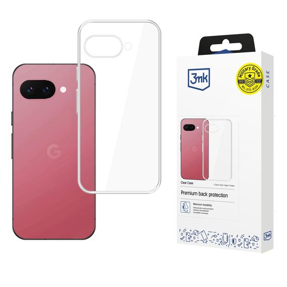 3mk Clear Case for Google Pixel 9A - Transparent - Uncategorized Cases (2) - Cases - Techbox