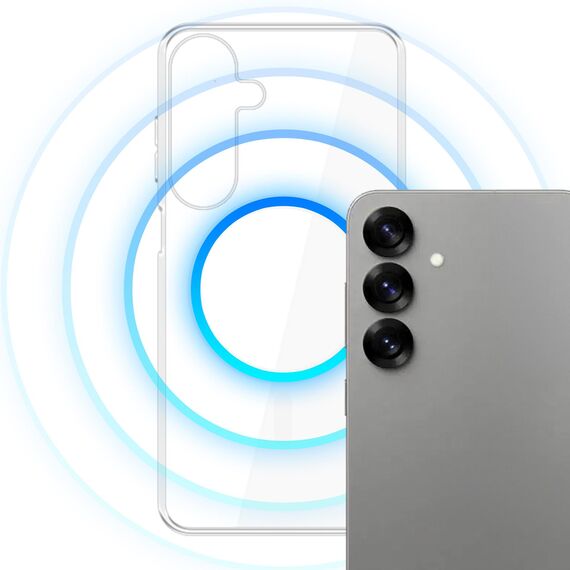 3mk Clear MagCase for Samsung Galaxy S25+ - transparent