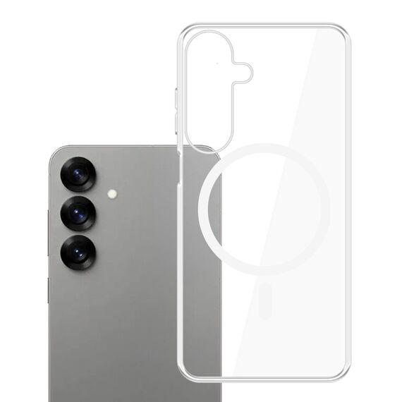 3mk Clear MagCase for Samsung Galaxy S25+ - transparent