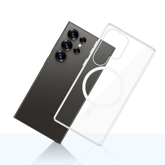 3mk Clear MagCase for Samsung Galaxy S25 Ultra - transparent