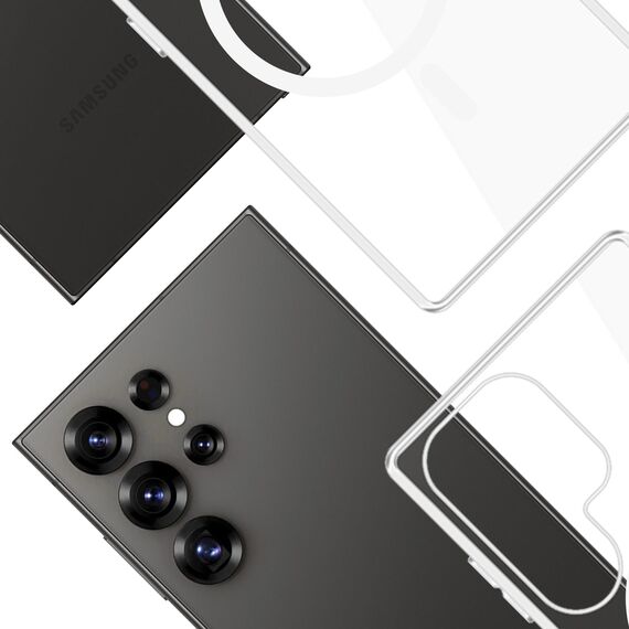 3mk Clear MagCase for Samsung Galaxy S25 Ultra - transparent