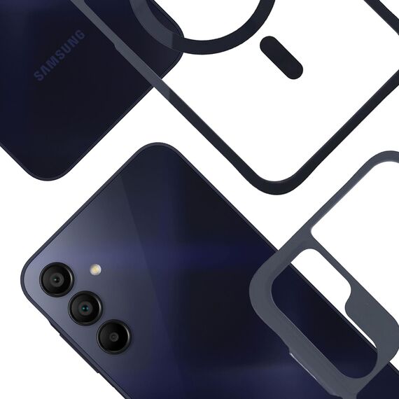 3mk Satin Armor MagCase for Samsung Galaxy A15 5G - Transparent