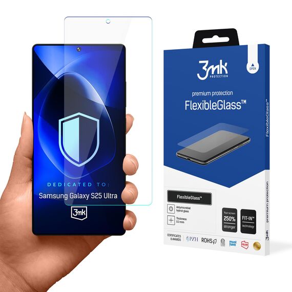 Hybrid glass 3mk FlexibleGlass for Samsung Galaxy S25 Ultra - Samsung - Screen & Camera Protection - Techbox
