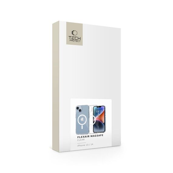 Tech-Protect FlexAir MagSafe Case for iPhone 13 / 14 - Clear | Techbox
