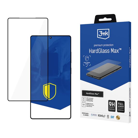 Tempered glass 3mk HardGlass Max Black for Samsung Galaxy S25 Ultra | Techbox