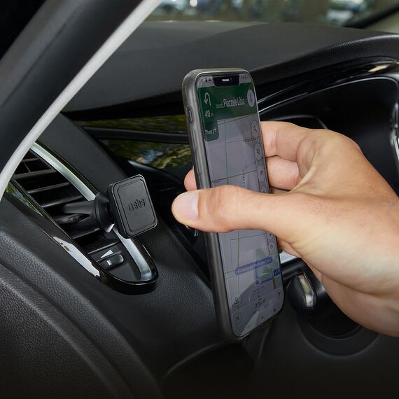 Magnetic smartphone holder SBS TESUPMAGLCLIP - black - Smartphone Holders - Smartphones - Techbox