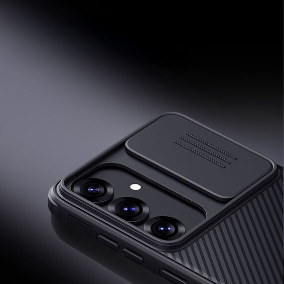 Nillkin CamShield Pro Case for Samsung Galaxy S25 with Camera Cover - Black | Techbox